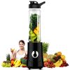 5 Core 20 oz Blender 160W 600ml Electric Powerful for Shakes and Smoothies Kitchen top Personal Food Processor with Portable Sports Bottle Single Blen