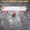 20Pcs Vacuum Sealer Bags 9.45 x 6.5in Safe Vacuum Bags Vacuum Machine
