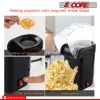 5 Core Hot Air Popcorn Popper 1200W Electric Popcorn Machine Kernel Corn Maker, Bpa Free, 16 Cups, 95% Popping Rate, 3 Minutes Fast, No Oil Healthy Sn