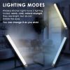 LED Motion Sensor Cabinet Light 12 x 1.6 x 0.35 Inch. Pack of 2 Black Under Cabinet Lights Motion Sensor. Aluminum + PC Motion Sensor Under Cabinet Li