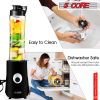 5 Core 20 oz Blender 160W 600ml Electric Powerful for Shakes and Smoothies Kitchen top Personal Food Processor with Portable Sports Bottle Single Blen