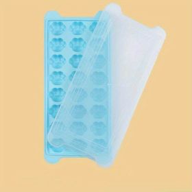 1pc Soft Bottom Cat Paw Ice Tray Mold - Homemade Ice Cube Box for Kitchen Refrigerator - Perfect for Making Delicious Ice Cream and Cocktails (Color: Blue, Quantity: 1PC)